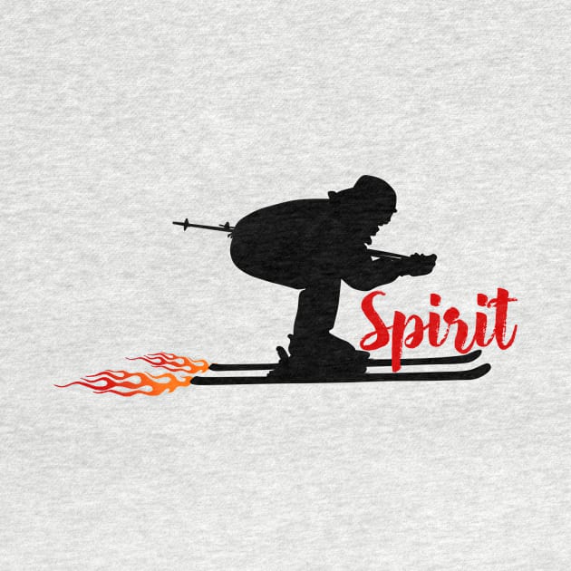 Spirit United States Skiing by ArtDesignDE